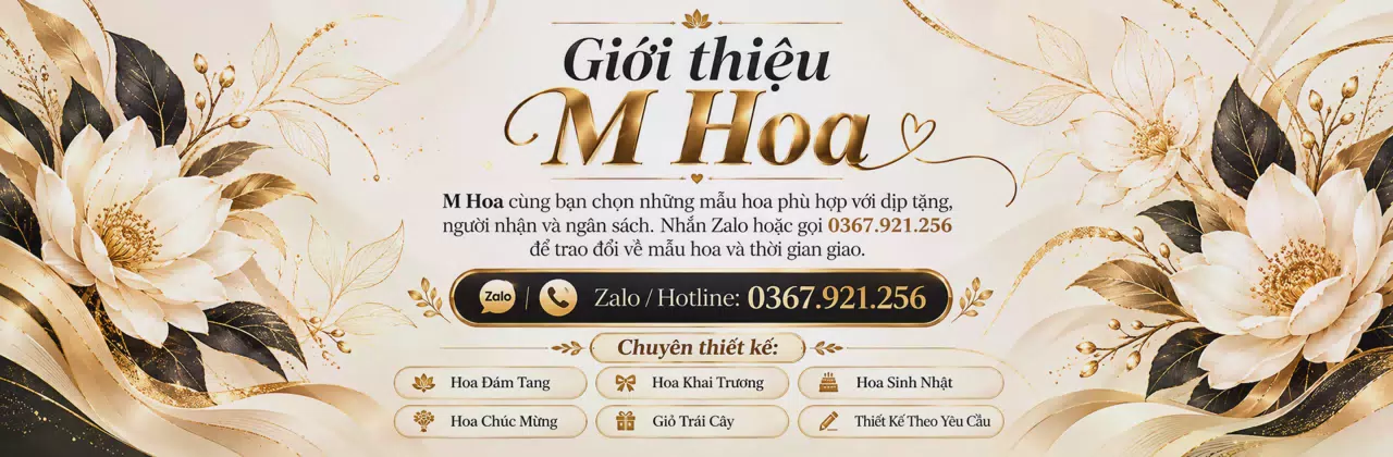 Ảnh bìa Shop hoa tươi Xã Tập Sơn Vĩnh Long - Để lời nhắn thêm dịu dàng